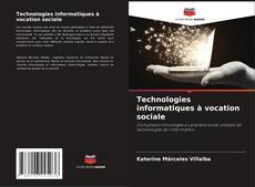 Capa do livro de Technologies informatiques à vocation sociale 