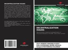 DECENTRALIZATION ISSUES kitap kapağı