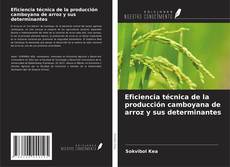 Buchcover von Eficiencia técnica de la producción camboyana de arroz y sus determinantes