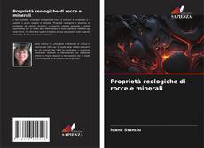 Capa do livro de Proprietà reologiche di rocce e minerali 