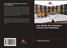 Borítókép a  Les droits de l'homme à travers les tribunaux - hoz