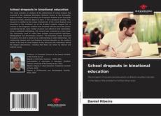 Buchcover von School dropouts in binational education