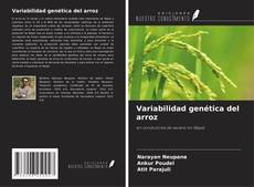 Bookcover of Variabilidad genética del arroz