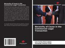 Buchcover von Necessity of Cause in the Commercial Legal Transaction