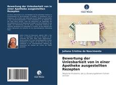 Обложка Bewertung der Unlesbarkeit von in einer Apotheke ausgestellten Rezepten