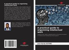 A practical guide to organizing intellectual work kitap kapağı