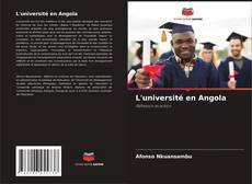 L'université en Angola kitap kapağı