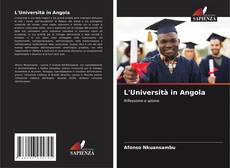 Bookcover of L'Università in Angola
