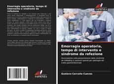 Emorragia operatoria, tempo di intervento e sindrome da refezione kitap kapağı