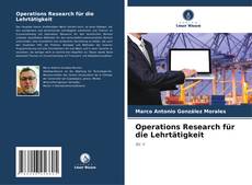 Capa do livro de Operations Research für die Lehrtätigkeit 