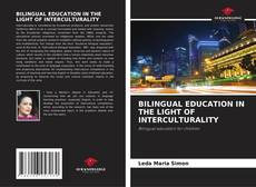 Buchcover von BILINGUAL EDUCATION IN THE LIGHT OF INTERCULTURALITY