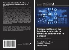 Copertina di Comunicación con las familias a la luz de la medicina centrada en la persona