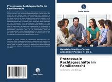 Copertina di Prozessuale Rechtsgeschäfte im Familienrecht