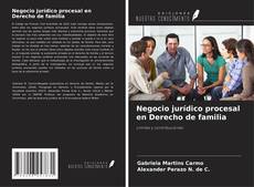 Buchcover von Negocio jurídico procesal en Derecho de familia