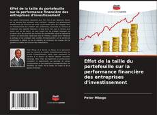 Обложка Effet de la taille du portefeuille sur la performance financière des entreprises d'investissement
