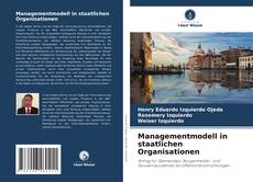 Capa do livro de Managementmodell in staatlichen Organisationen 