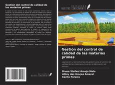 Capa do livro de Gestión del control de calidad de las materias primas 