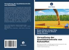 Buchcover von Verwaltung der Qualitätskontrolle von Rohstoffen