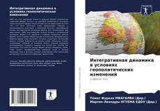 Buchcover von Интегративная динамика в условиях геополитических изменений