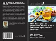 Buchcover von Plan de negocio de producción de miel pura y plantones injertados de anacardo