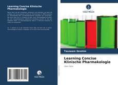 Bookcover of Learning Concise Klinische Pharmakologie