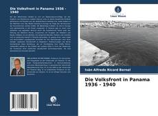 Portada del libro de Die Volksfront in Panama 1936 - 1940