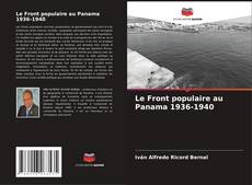 Le Front populaire au Panama 1936-1940 kitap kapağı
