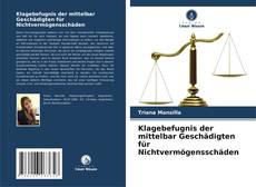 Capa do livro de Klagebefugnis der mittelbar Geschädigten für Nichtvermögensschäden 