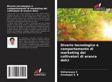 Capa do livro de Divario tecnologico e comportamento di marketing dei coltivatori di arance dolci 