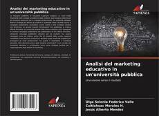 Analisi del marketing educativo in un'università pubblica kitap kapağı