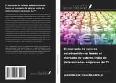 Buchcover von El mercado de valores estadounidense frente al mercado de valores indio de determinadas empresas de TI