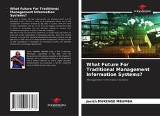 Bookcover of What Future For Traditional Management Information Systems?