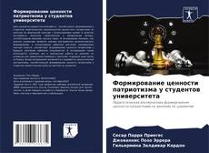 Bookcover of Формирование ценности патриотизма у студентов университета