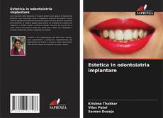 Capa do livro de Estetica in odontoiatria implantare 