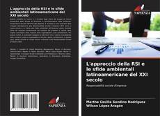 Capa do livro de L'approccio della RSI e le sfide ambientali latinoamericane del XXI secolo 