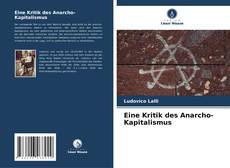 Eine Kritik des Anarcho-Kapitalismus kitap kapağı