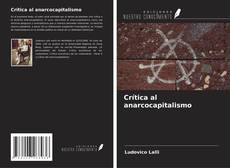 Bookcover of Crítica al anarcocapitalismo