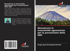 Capa do livro de Decostruire le mascolinità egemoniche per la prevenzione della GBV 