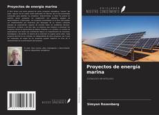 Buchcover von Proyectos de energía marina