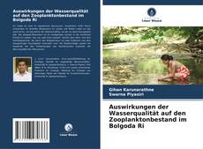 Buchcover von Auswirkungen der Wasserqualität auf den Zooplanktonbestand im Bolgoda Ri