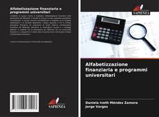 Couverture de Alfabetizzazione finanziaria e programmi universitari