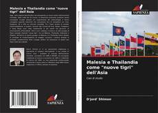 Portada del libro de Malesia e Thailandia come "nuove tigri" dell'Asia