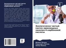 Bookcover of Экологически чистый синтез производных хинолин-4-карбоновой кислоты