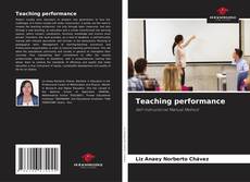 Обложка Teaching performance