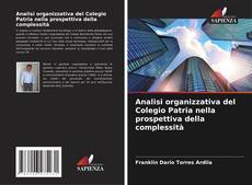 Copertina di Analisi organizzativa del Colegio Patria nella prospettiva della complessità