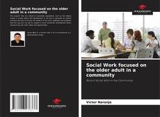 Capa do livro de Social Work focused on the older adult in a community 