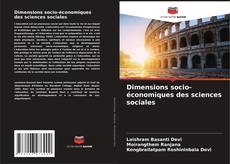 Dimensions socio-économiques des sciences sociales kitap kapağı
