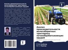 Bookcover of Анализ производительности малогабаритных тракторных почвообрабатывающих орудий