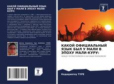 Portada del libro de КАКОЙ ОФИЦИАЛЬНЫЙ ЯЗЫК БЫЛ У МАЛИ В ЭПОХУ МАЛИ-КУРУ: