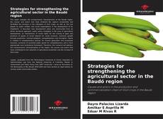 Portada del libro de Strategies for strengthening the agricultural sector in the Baudó region